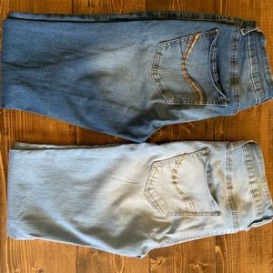 2 pair of jeggins